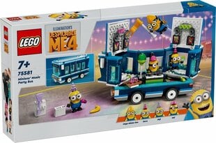 75581 LEGO® Minions Вечеринка в автобусе, 379 д. цена и информация | Конструкторы и кубики | pigu.lt