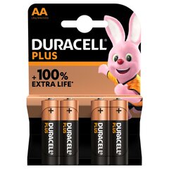 Батарейки DURACELL AA LR06 4шт. цена и информация | Батарейки | pigu.lt