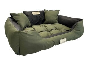 KingDog Green Waterproof Dog Couch Bed 75x65 см цена и информация | Лежаки, домики | pigu.lt