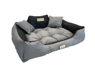 KingDog Grey Waterproof Dog Couch Bed 55x45 см цена и информация | Лежаки, домики | pigu.lt