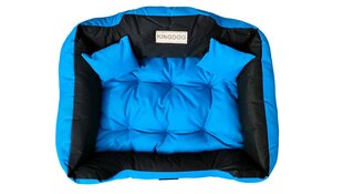 KingDog Blue Waterproof Dog Bed Couch 55x45 цена и информация | Лежаки, домики | pigu.lt