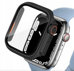 Чехол 2 в 1 + закаленное стекло для Apple Watch 7/8 45MM цена и информация | Аксессуары для смарт-часов и браслетов | pigu.lt