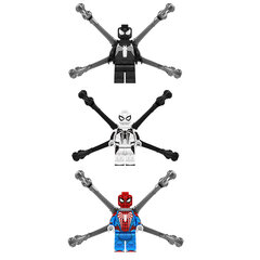 Konstruktorius Spider Man figūrėlė HeroBricks, 3vnt, 9cm kaina ir informacija | Konstruktoriai ir kaladėlės | pigu.lt