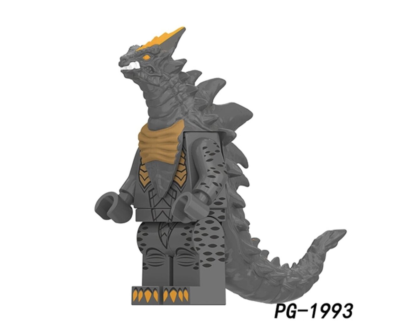 Konstruktorius Godzilla figūrėlė HeroBricks, 4vnt, 9cm kaina ir informacija | Konstruktoriai ir kaladėlės | pigu.lt