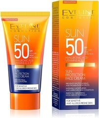 Veido kremas Eveline Cosmetics Sun Spf50, 50 ml kaina ir informacija | Veido kremai | pigu.lt