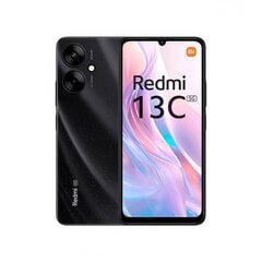 Xiaomi Redmi 13C 4/128GB DS 5G Starry Black цена и информация | Мобильные телефоны | pigu.lt