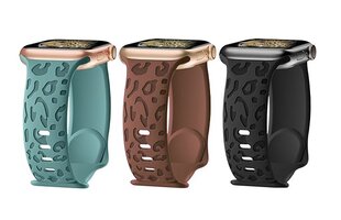 3 apyrankių rinkinys "Panther", skirtas "Apple Watch Elegance 42mm kaina ir informacija | Išmaniųjų laikrodžių ir apyrankių priedai | pigu.lt