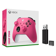 Xbox Wireless Controller Pink + Wireless Adapter цена и информация | Аксессуары для компьютерных игр | pigu.lt