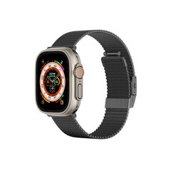 Металлический ремешок Amazing Thing Titan TM49GB для Apple Watch 49/45 черный цена и информация | Аксессуары для смарт-часов и браслетов | pigu.lt