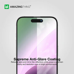 Закаленное стекло Amazing Thing Titan Privacy Glass IP156.7PRCFGLA для Iphone 15 Pro Max цена и информация | Защитные пленки для телефонов | pigu.lt