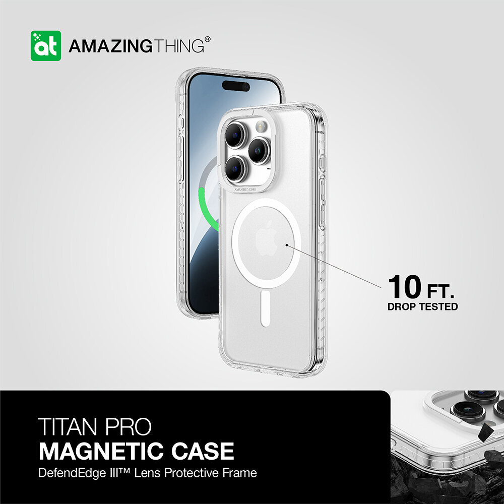 Amazing Thing Titan Pro Mag Case kaina ir informacija | Telefono dėklai | pigu.lt