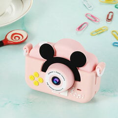 Цифровой фотоаппарат детский C13 Mouse розовый цена и информация | Видеокамеры | pigu.lt
