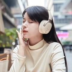 Acefast H2 on-ear wireless Bluetooth 5.3 ANC headphones - beige цена и информация | Наушники | pigu.lt