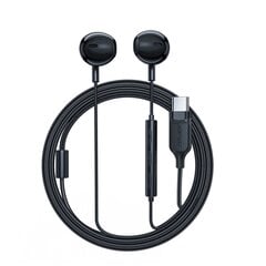 Acefast L2 in-ear headphones with USB-C connector, microphone and remote control 1.2 m - black цена и информация | Наушники | pigu.lt