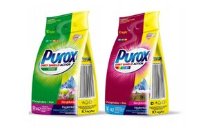 Стиральный порошок Purox Concentrate Color 120 стирок 10 кг + Универсальный стиральный порошок Purox 10 кг цена и информация | Средства для стирки | pigu.lt