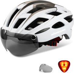 Велосипедный шлем Shinmax, чёрный цена и информация | Шлемы | pigu.lt