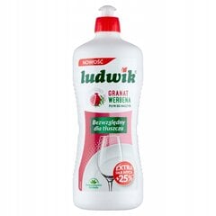 Ludwik granatų indų ploviklis 900 ml kaina ir informacija | Indų plovimo priemonės | pigu.lt