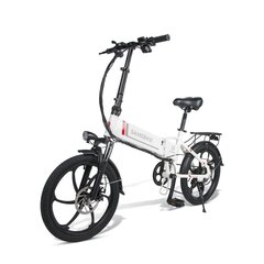 Sulankstomas elektrinis dviratis Samebike 20LVXD30 201,95", baltas цена и информация | Электровелосипеды | pigu.lt