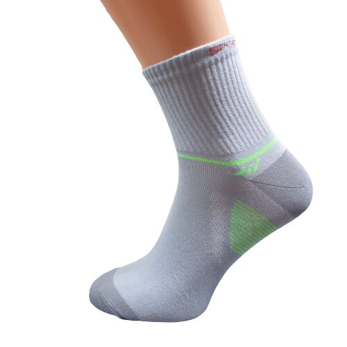 Vyriškos sportinės kojinės 183 (šviesiai pilka/žalia) kaina ir informacija | Vyriškos kojinės | pigu.lt