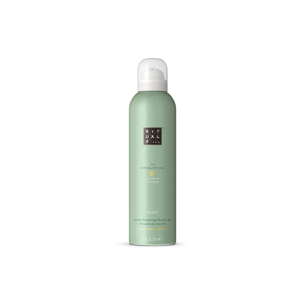 Dušo želė Rituals The Ritual Of Jing Sleep Serene Foaming Shower Gel, 200 ml kaina ir informacija | Dušo želė, aliejai | pigu.lt