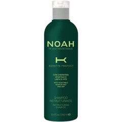 Atkuriamasis šampūnas su augaliniu keratinu Noah Keratin Protect Restructuring Shampoo, 250 ml kaina ir informacija | Šampūnai | pigu.lt