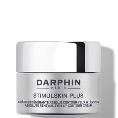 Akių ir lūpų kontūro kremas Darphin Stimulskin Plus Absolute Renewal Eye & Lip Contour Cream, 5 ml kaina ir informacija | Paakių kremai, serumai | pigu.lt