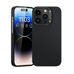 Benks Etui Magnetic Armor Air Kevlar 600D, skirtas Iphone 13 Pro juodas kaina ir informacija | Telefono dėklai | pigu.lt