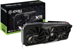 Inno3D GeForce RTX 4070 Ti Super iChill X3 (C407TS3-166XX-186148H) kaina ir informacija | Vaizdo plokštės (GPU) | pigu.lt