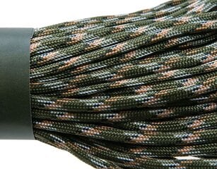 Paracord virvė Badger Outdoor, 550, 30 M, Woodland kaina ir informacija | Sodo įrankiai | pigu.lt