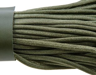 Paracord virvė Badger Outdoor, 550, 30 M, žalia цена и информация | Садовые инструменты | pigu.lt