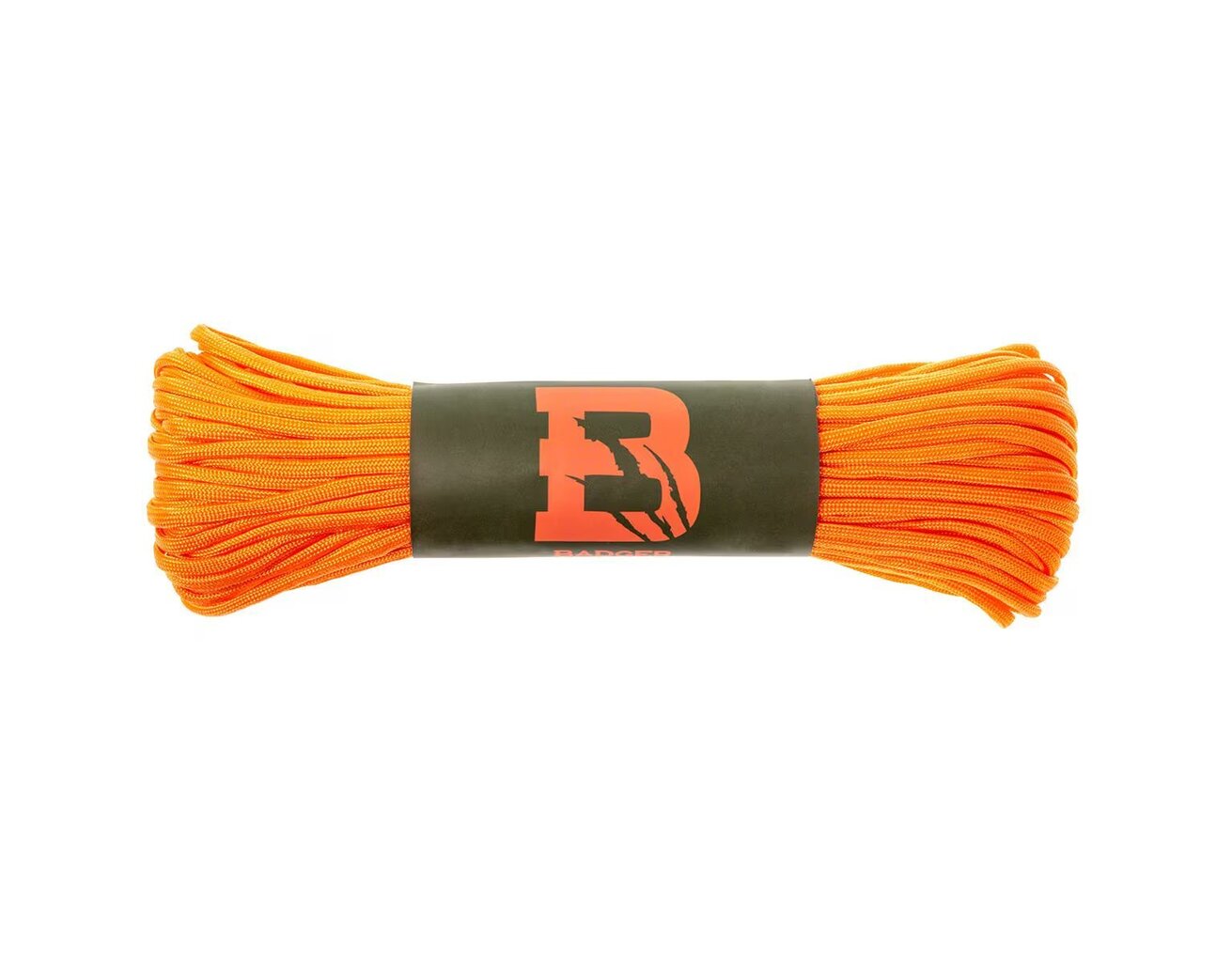 Paracord virvė Badger Outdoor, 550, 30 M, oranžinė kaina ir informacija | Sodo įrankiai | pigu.lt