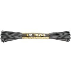 Paracord virvė M-Tac Minicord 15 M, pilka kaina ir informacija | Sodo įrankiai | pigu.lt