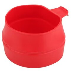 Sulankstomas puodelis Wildo FOLD-A-CUP, 600ml, raudonas kaina ir informacija | Turistiniai katiliukai, indai, įrankiai | pigu.lt