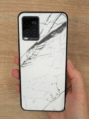 apgo apsauginis odos lipdukas nugarai, suderinamas su LG K52, wrap plėvelė, folija, vinilas – raštas Baltas marmuras цена и информация | Google Pixel 3a - 3mk FlexibleGlass Lite™ защитная пленка для экрана | pigu.lt