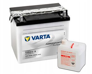 Akumuliatorius Varta Powersports Freshpack 24Ah 200A 12V kaina ir informacija | Akumuliatoriai | pigu.lt