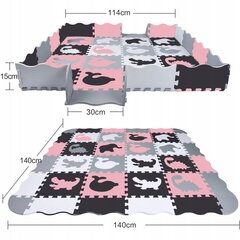 Kilimėlis/dėlionė LazyHome, 0+ kaina ir informacija | Žaislai kūdikiams | pigu.lt
