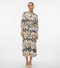 Vero Moda женское платье 10312665*01, белый/бежевый 5715601863392 цена и информация | Платья | pigu.lt