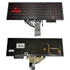 Klaviatūra HP Omen 15-ce016na, su pašvietimu kaina ir informacija | Klaviatūros | pigu.lt