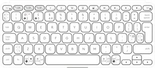 Logitech Keys To Go 2 Pale Gray (920-012985) kaina ir informacija | Klaviatūros | pigu.lt