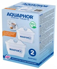 Aquaphor Maxfor+, 2 vnt. kaina ir informacija | Vandens filtrai | pigu.lt