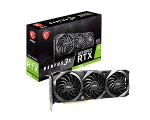 MSI GeForce RTX 3060 Ventus 3X OC kaina ir informacija | Vaizdo plokštės (GPU) | pigu.lt