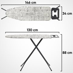 Lyginimo lenta, 110x33 cm kaina ir informacija | Lyginimo lentos | pigu.lt