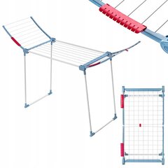 Стоячая сушилка для белья 175 см, складная, с ручками цена и информация | Сушилки для белья и аксессуары | pigu.lt