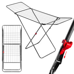 Сушилка для белья Kadax, подставка для складной одежды, балкон, большая 18 м цена и информация | Сушилки для белья и аксессуары | pigu.lt