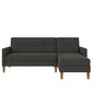 Sofa-lova Dorel Home Lilly, pilka kaina ir informacija | Sofos | pigu.lt