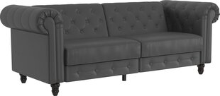 Dvivietė sofa-lova Dorel Home Felix, pilka kaina ir informacija | Sofos | pigu.lt