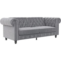 Dvivietė sofa-lova Dorel Home Felix, pilka kaina ir informacija | Sofos | pigu.lt