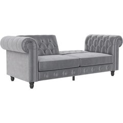 Dvivietė sofa-lova Dorel Home Felix, pilka kaina ir informacija | Sofos | pigu.lt