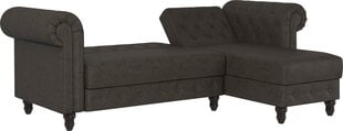 Sofa-lova Dorel Home Felix, pilka kaina ir informacija | Sofos | pigu.lt