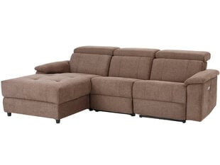 Trivietė sofa Loft Tanaro, ruda kaina ir informacija | Sofos | pigu.lt